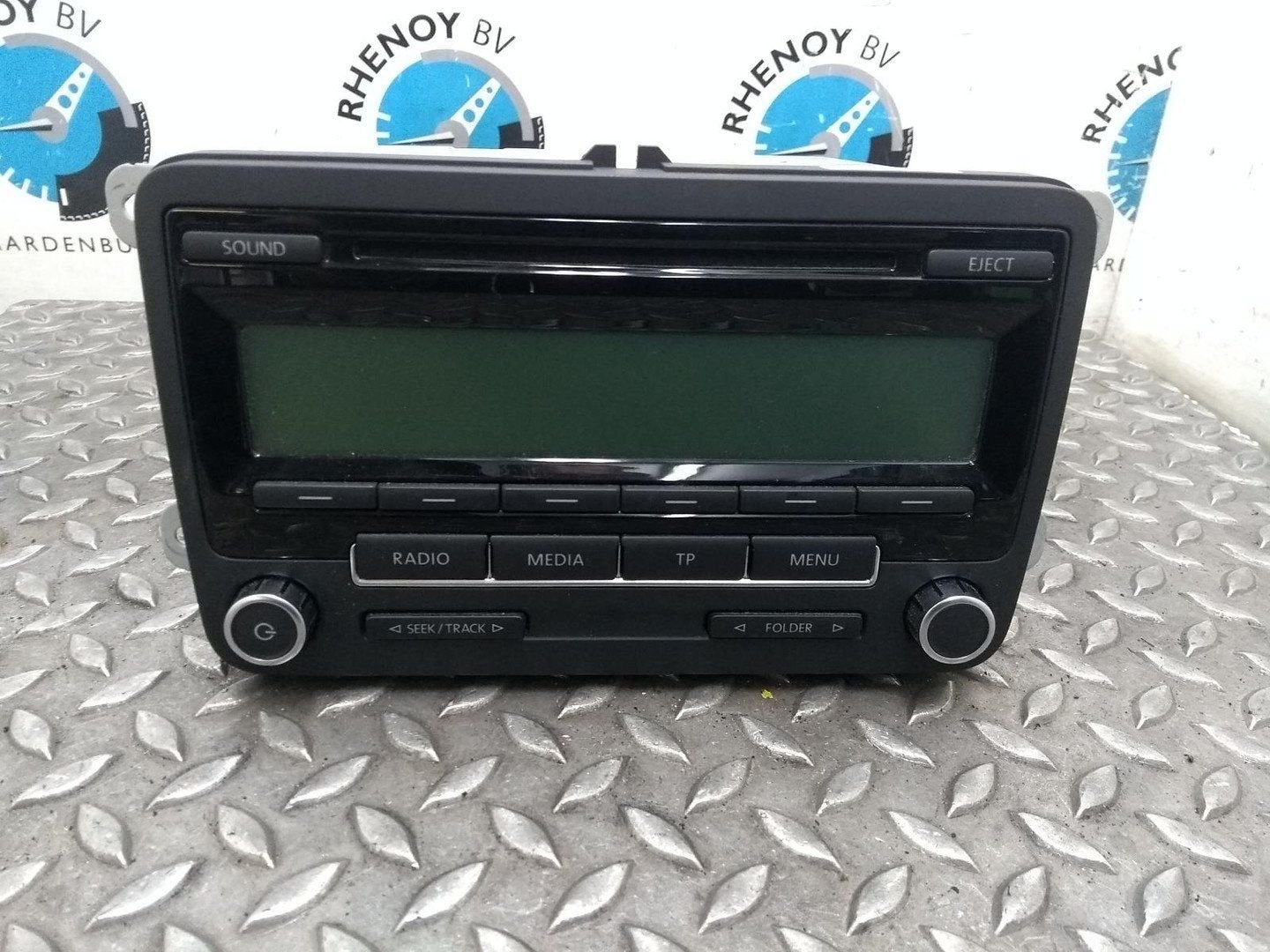 VOLKSWAGEN POLO RADIO 5M0035186AA 2010, Ophalen of Verzenden, Gebruikt, Stiba lid