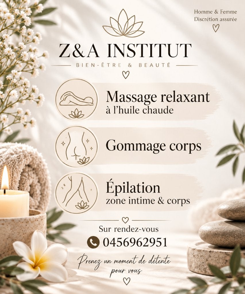 Massages, soins & épilations, Ontspanningsmassage