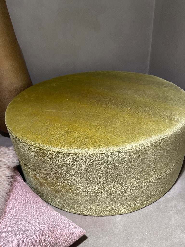 Poef, Huis en Inrichting, Ophalen, Rond, Zo goed als nieuw, 75 tot 100 cm