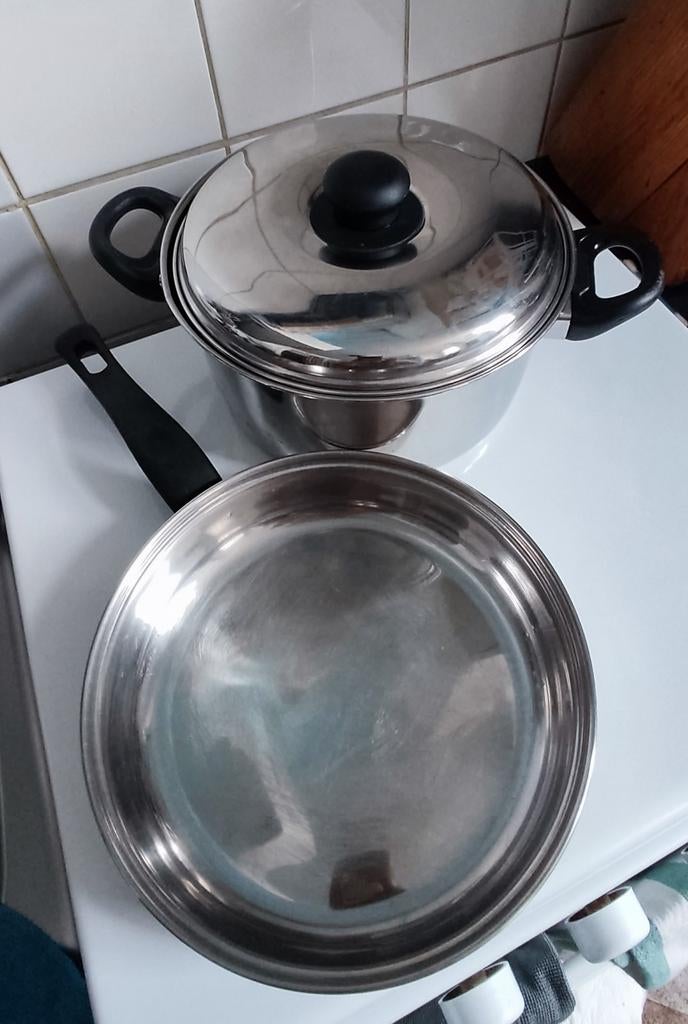 2pc casserole, poêle, Enlèvement