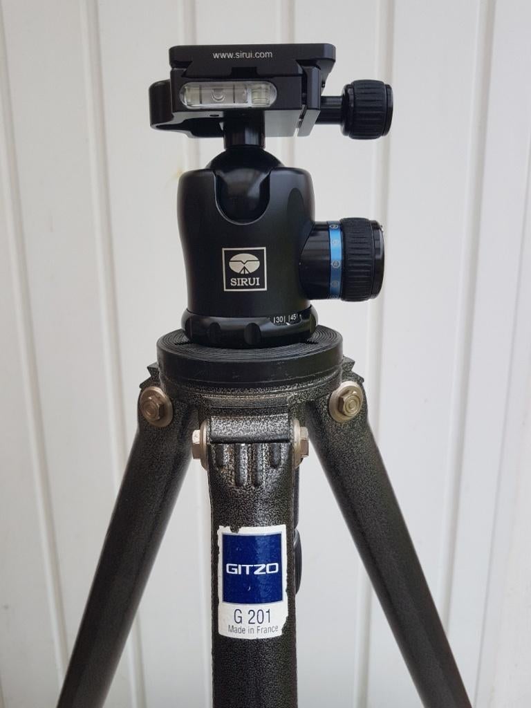 Gitzo statief, Audio, Tv en Foto, Fotografie | Statieven en Balhoofden, Ophalen, Gebruikt, Driepoot, 150 tot 175 cm