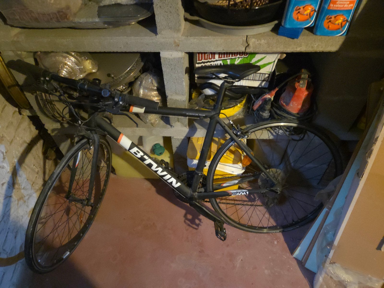 Btwin Triban 500 fiets, Fietsen en Brommers, Fietsen | Heren | Sportfietsen en Toerfietsen, Ophalen, Gebruikt, Overige merken
