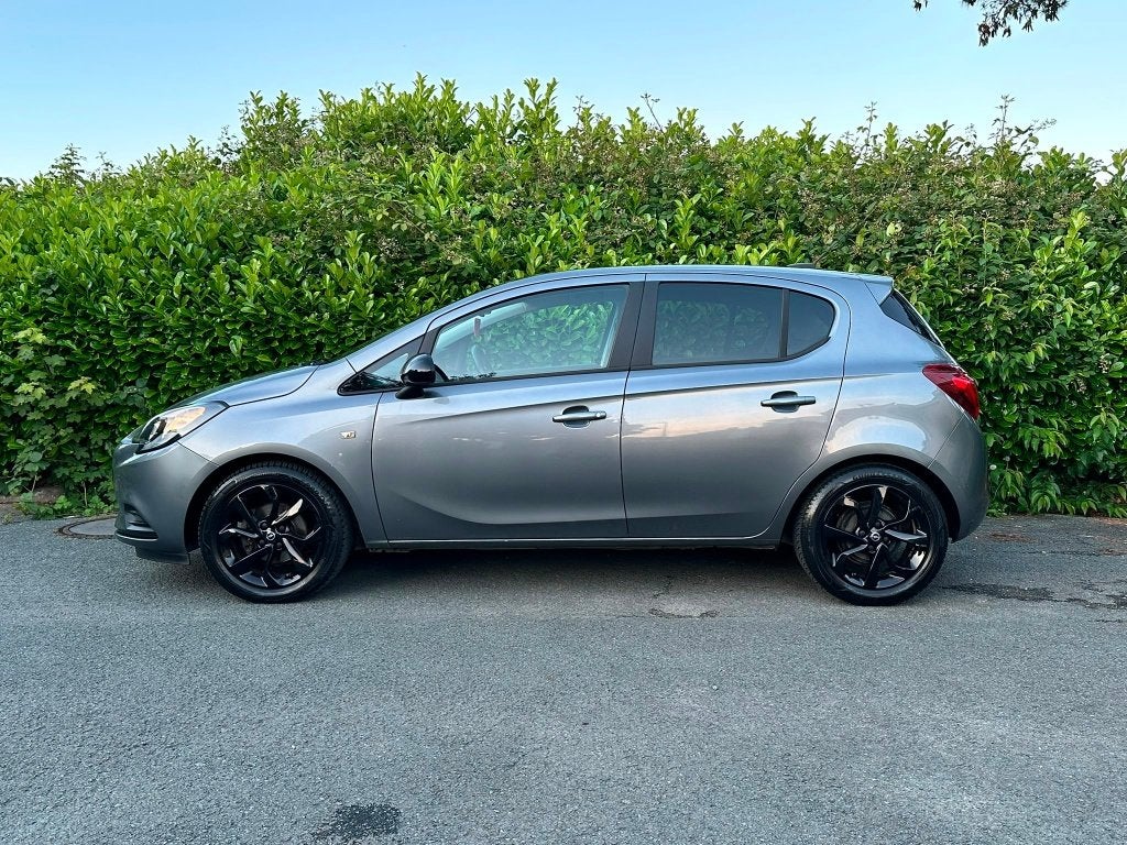 Opel Corsa E Black-Édition 1.4 Essence 2018 €6d 102.000km, Argent ou Gris, Achat, Interruption de démarrage, Euro 6