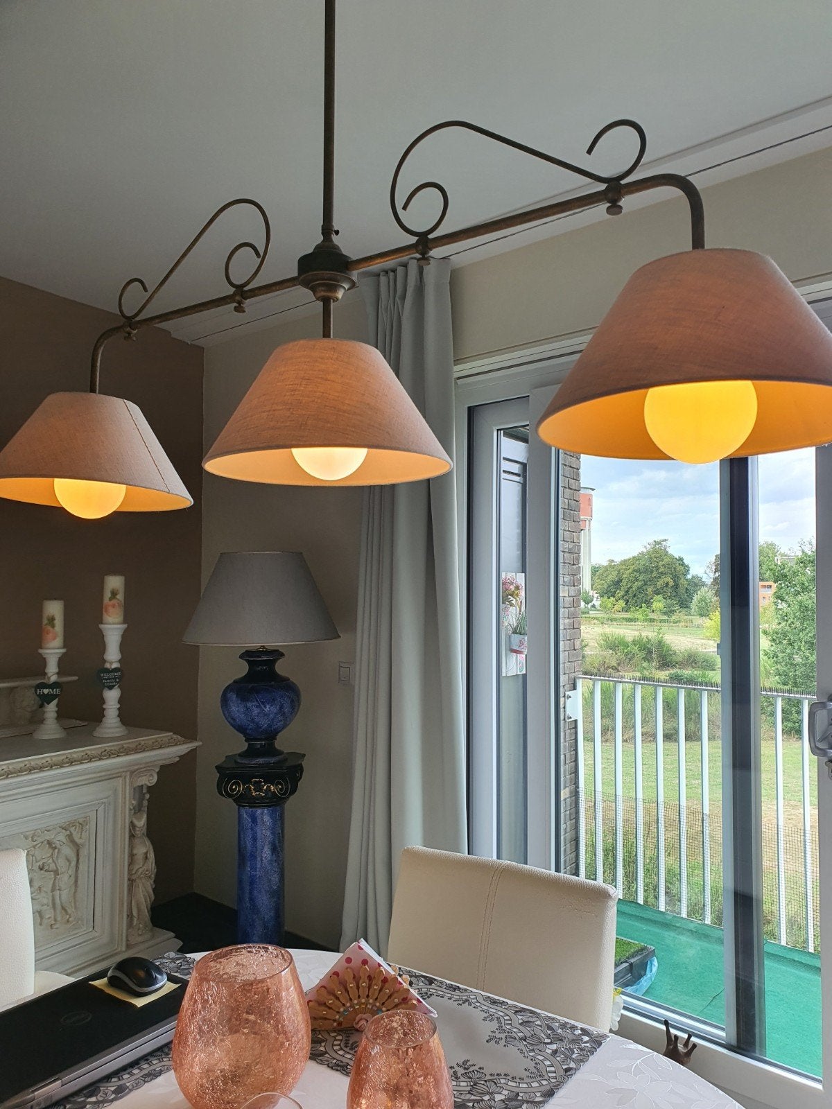 hanglamp, Enlèvement