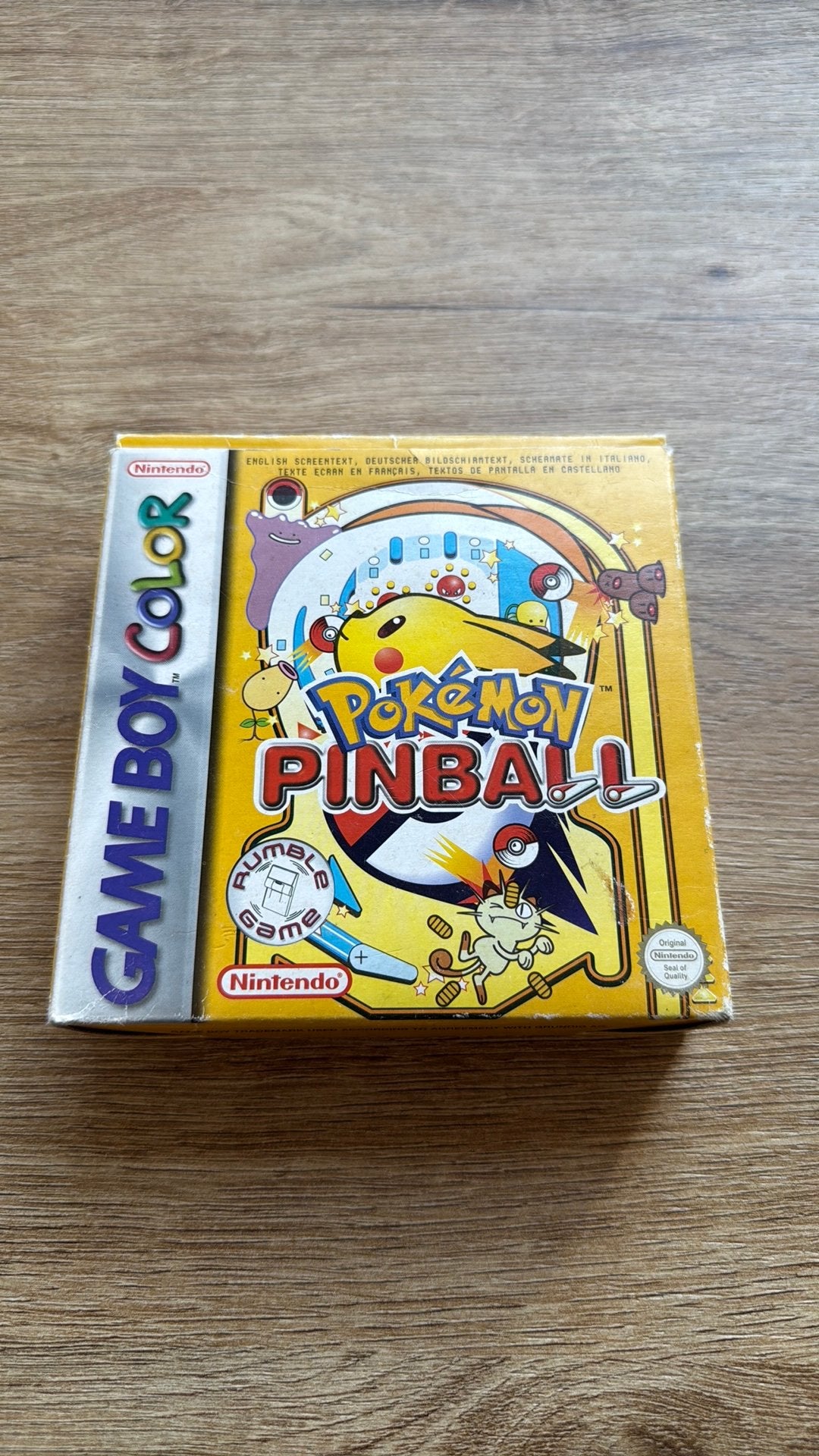 Gameboy color pokemin pinball, Ophalen, Zo goed als nieuw