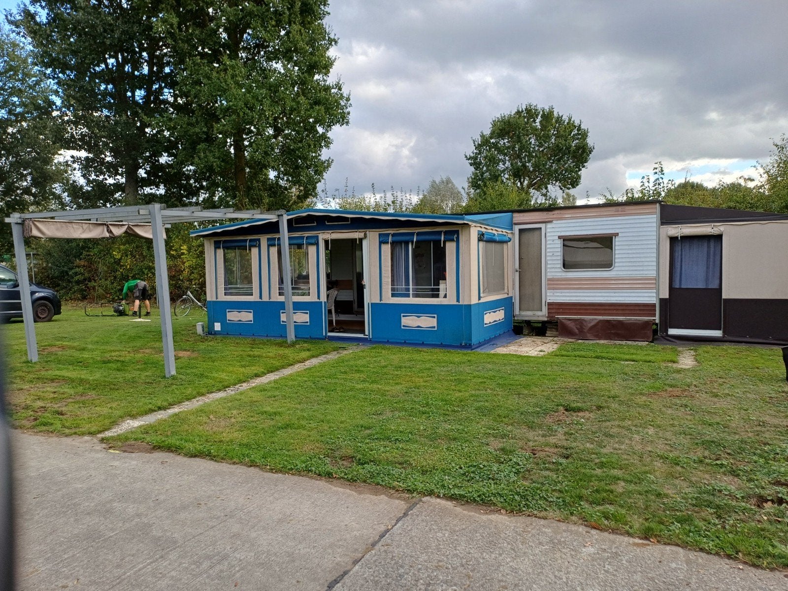 stacaravan boston met voortent, Caravans en Kamperen, Tot en met 3