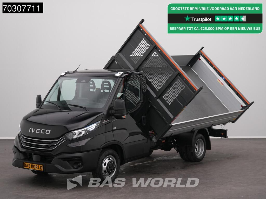Iveco Daily 35C21 3.0L Automaat Driezijdige Kipper 210PK Dub, Auto's, Stof, Euro 6, 4 cilinders, Iveco