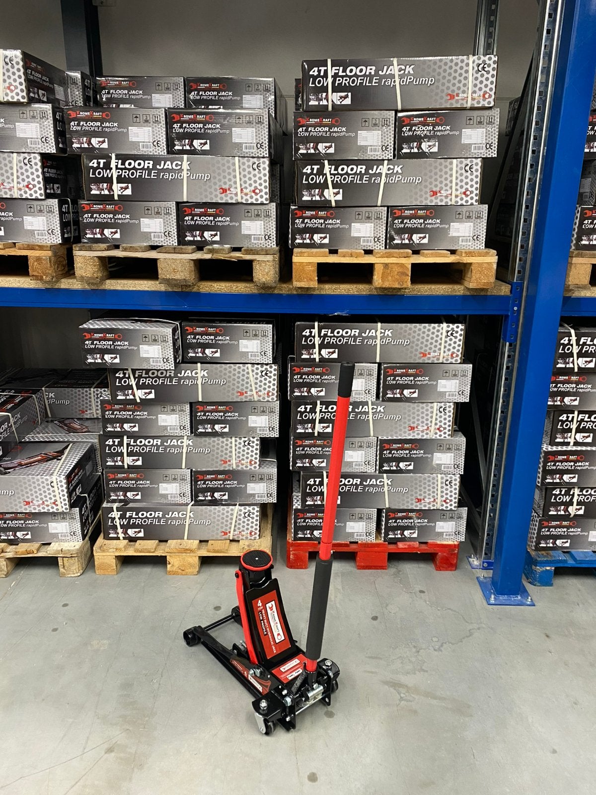 NIEUW AutoKrik 4 Ton Dubbel Hydraulische Pomp, Doe-het-zelf en Bouw, Gereedschap | Handgereedschap, Ophalen, Nieuw