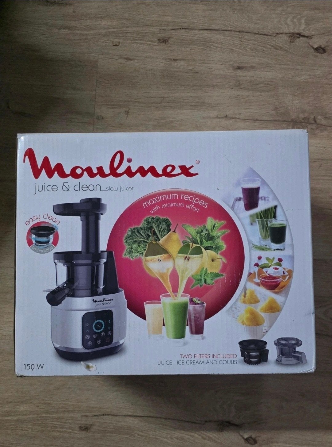 Extracteur de jus et nettoyeur Moulinex, Enlèvement ou Envoi, Neuf