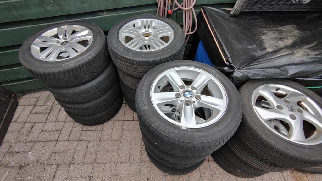 Te koop Diverse Velgen met banden, Enlèvement, Pneus et Jantes