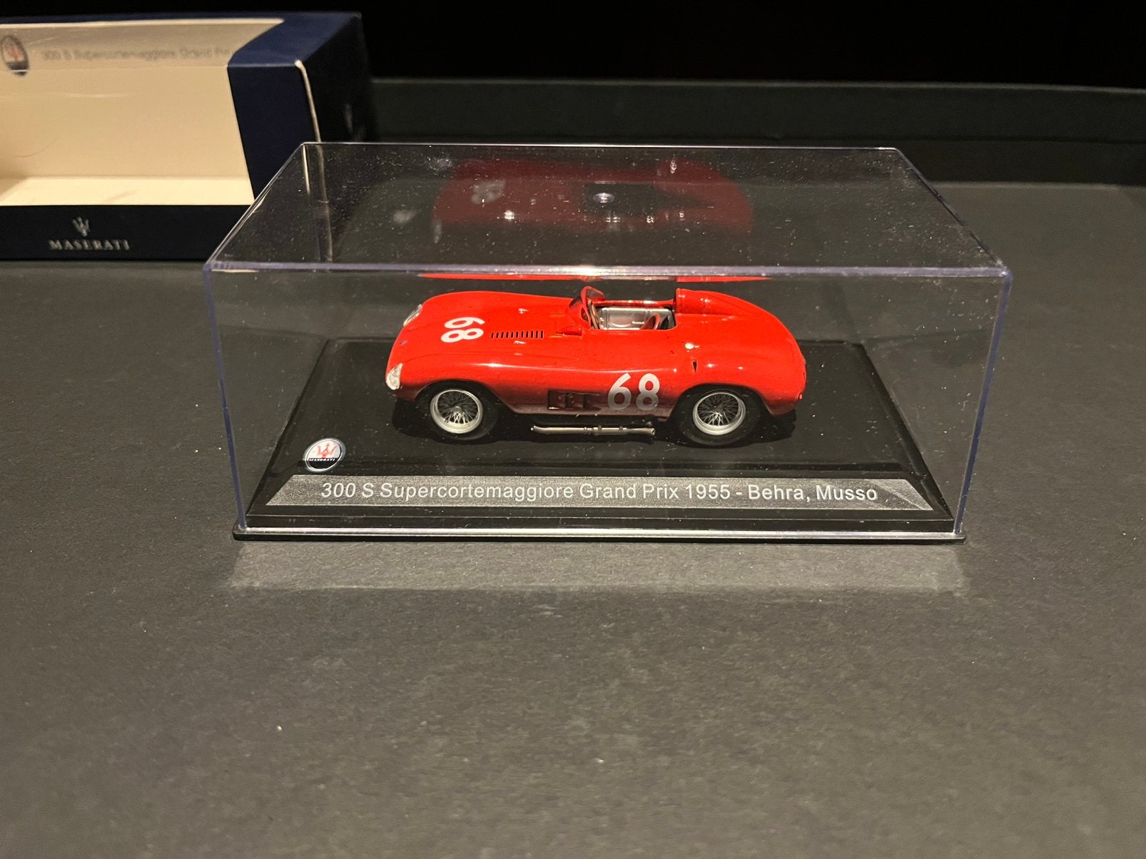 Maserati 350s supercortemaggiore grand prix 1955, Ophalen, Zo goed als nieuw