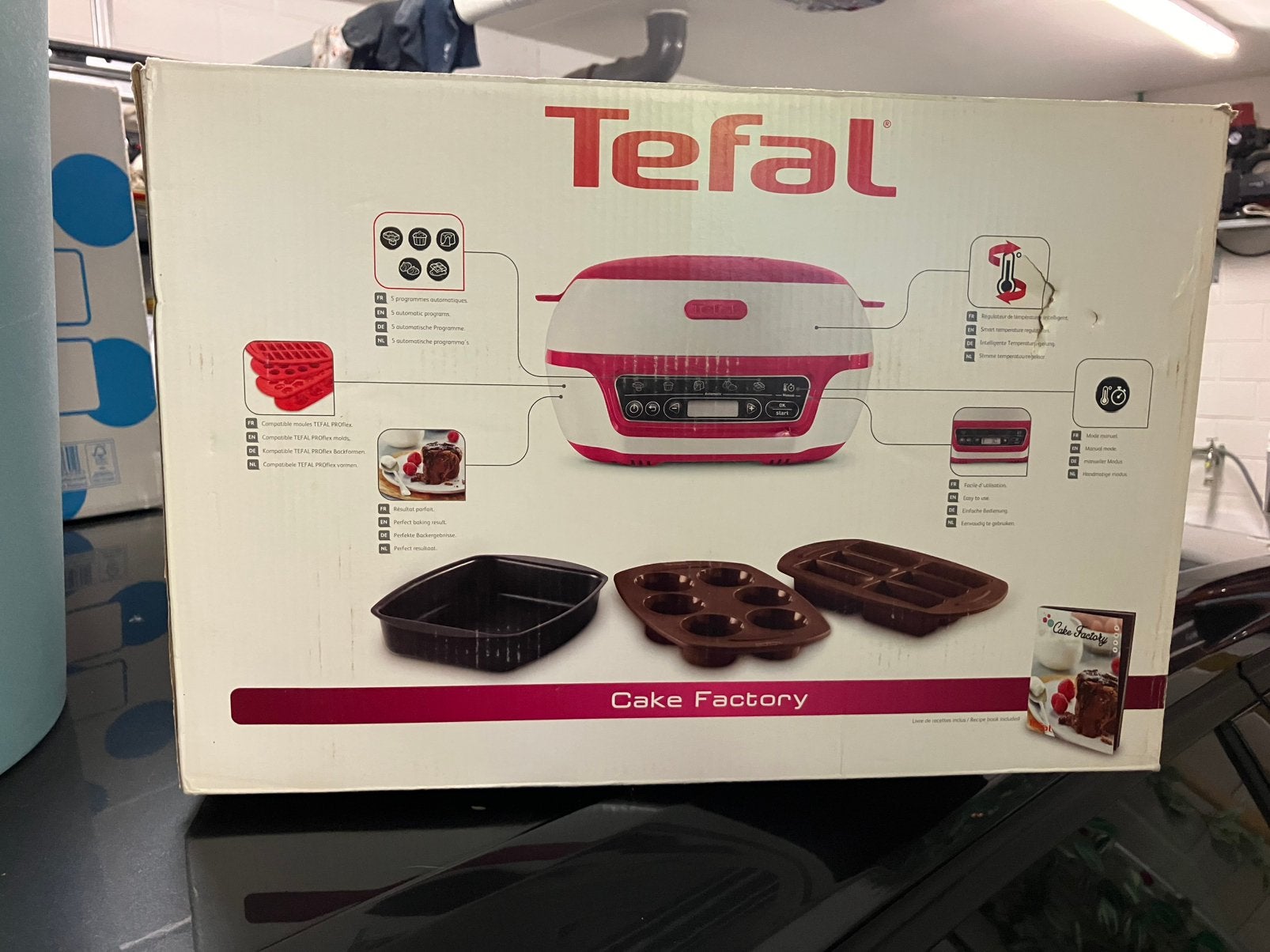 CAKE FACTORY TEFAL, Enlèvement, Comme neuf