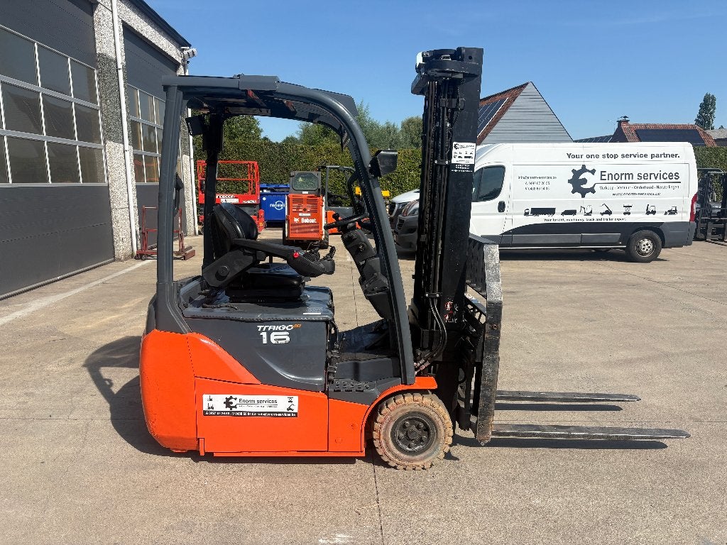 Heftruck Toyota 1.6 Ton elektrisch, Ophalen, Gebruikt