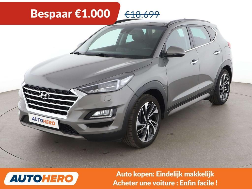 Hyundai Tucson 1.6 TGDI Advantage 2WD (automatique), Autos, Hyundai, Argent ou Gris, Achat, Euro 6, Noir