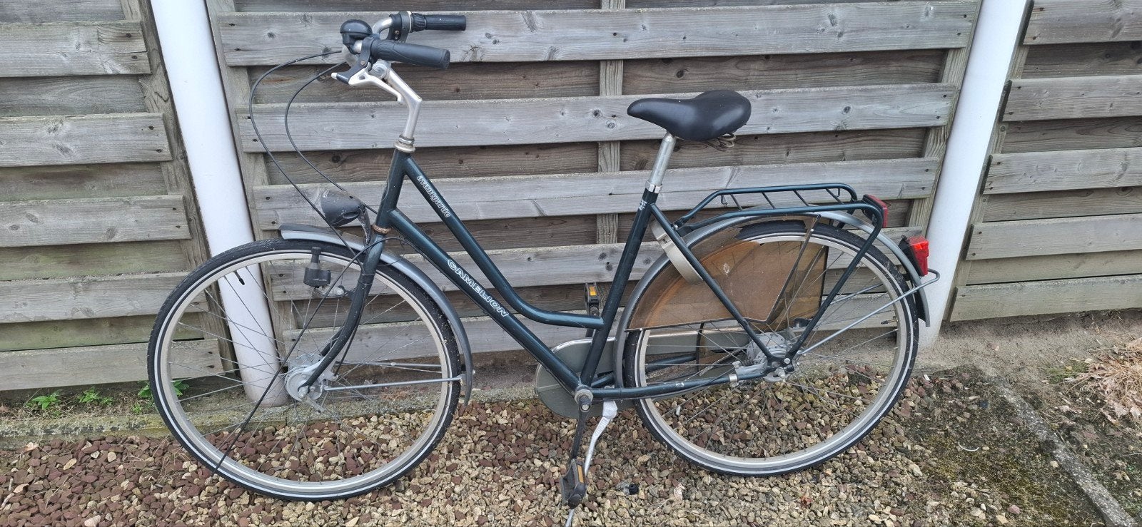 Vélo Gazelle pour femme, Enlèvement