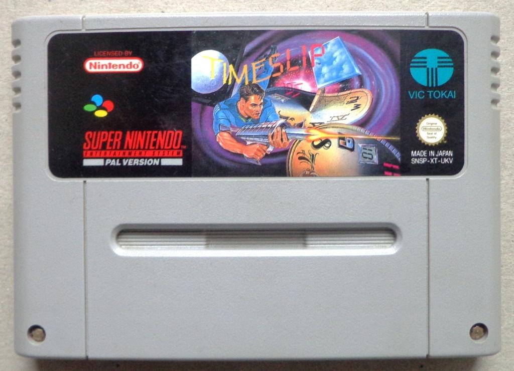 Timeslip voor de Europese Super Nintendo, Games en Spelcomputers, Games | Nintendo Super NES, Ophalen of Verzenden, Gebruikt