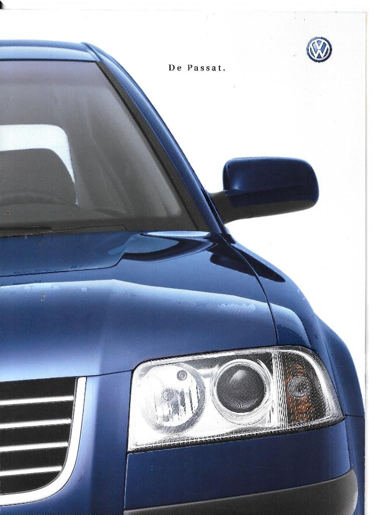 VOLKSWAGEN PASSAT  2002, Boeken, Auto's | Folders en Tijdschriften, Ophalen of Verzenden, Volkswagen