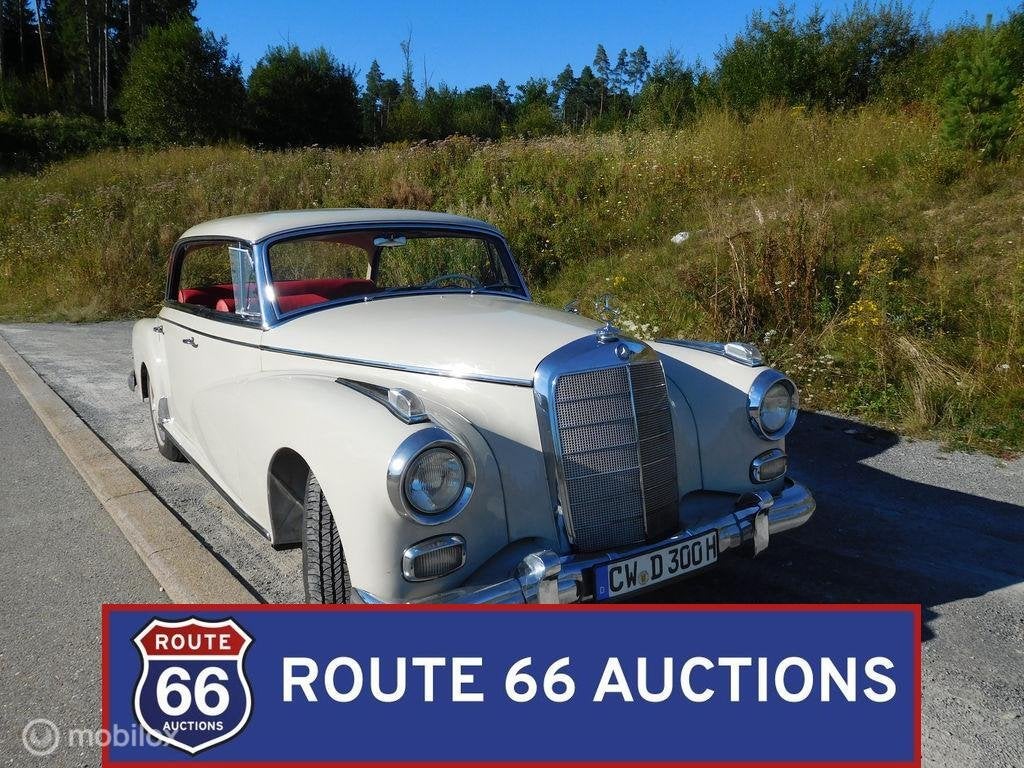 Mercedes-Benz 300 D Adenauer | 1962 | Route 66 Auctions, Autos, Achat, Entreprise, Boîte manuelle, Autre carrosserie