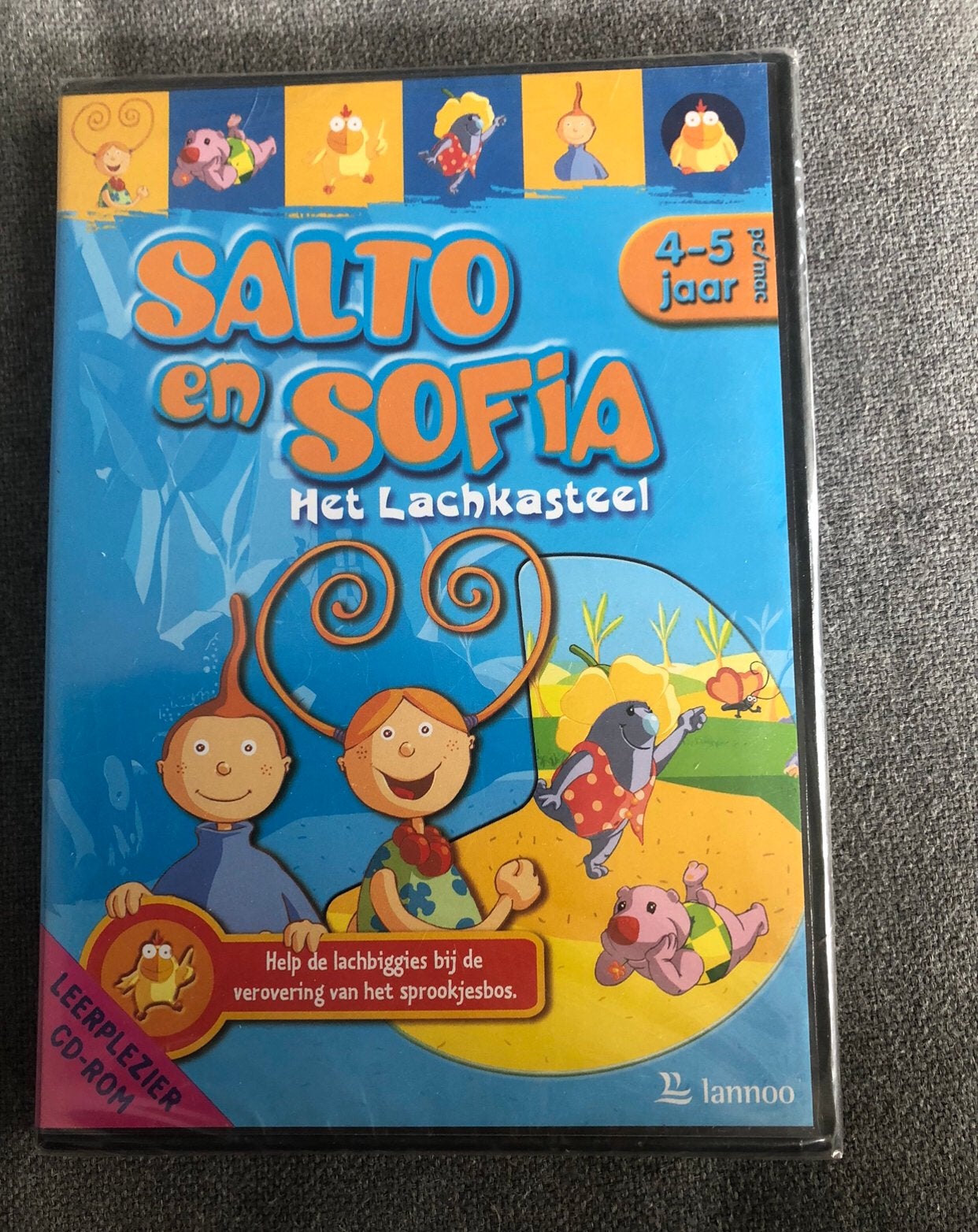 Nieuwe cd-rom Salto en Sofia, Games en Spelcomputers, Ophalen, Nieuw