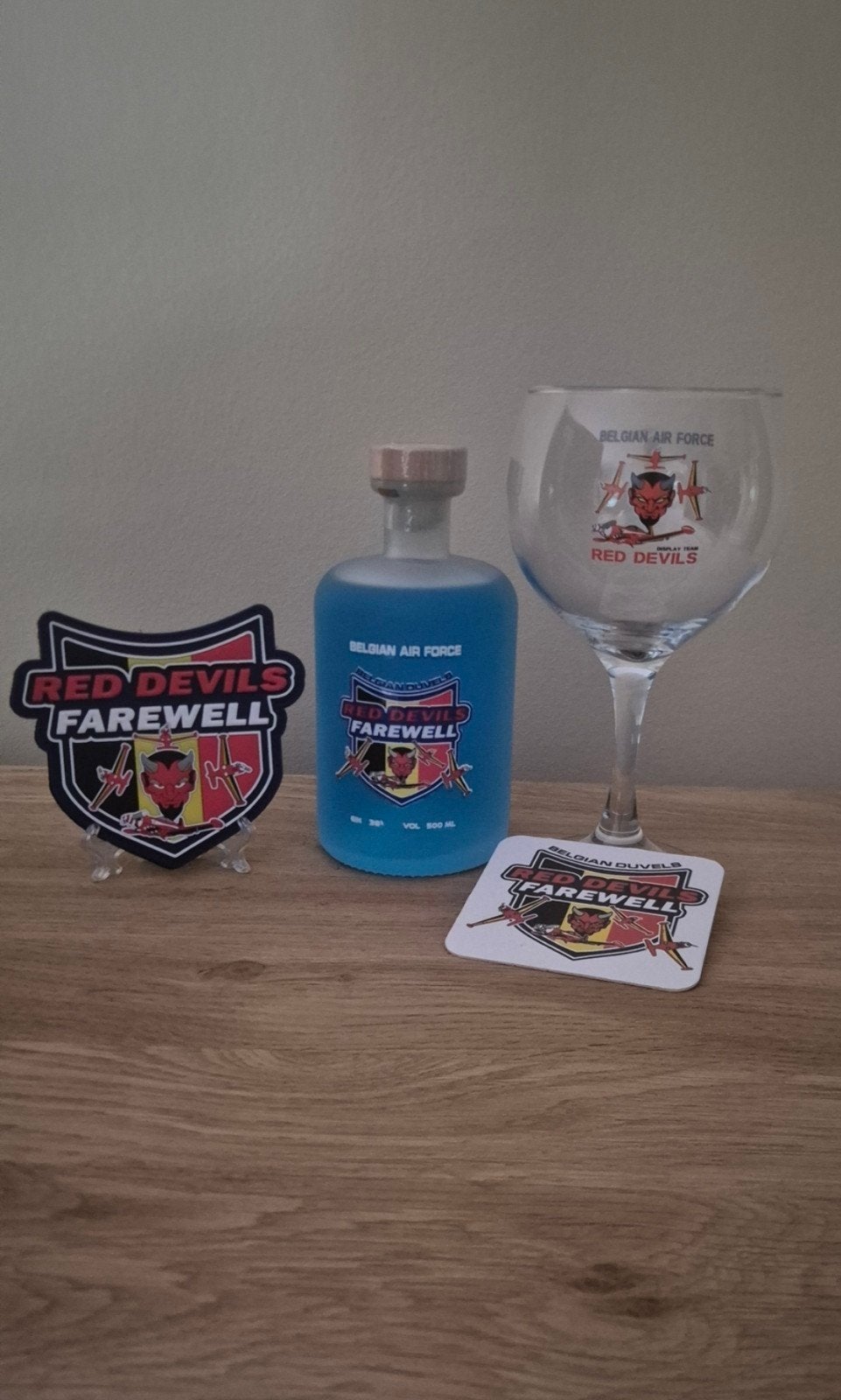 farewell gin., Enlèvement ou Envoi