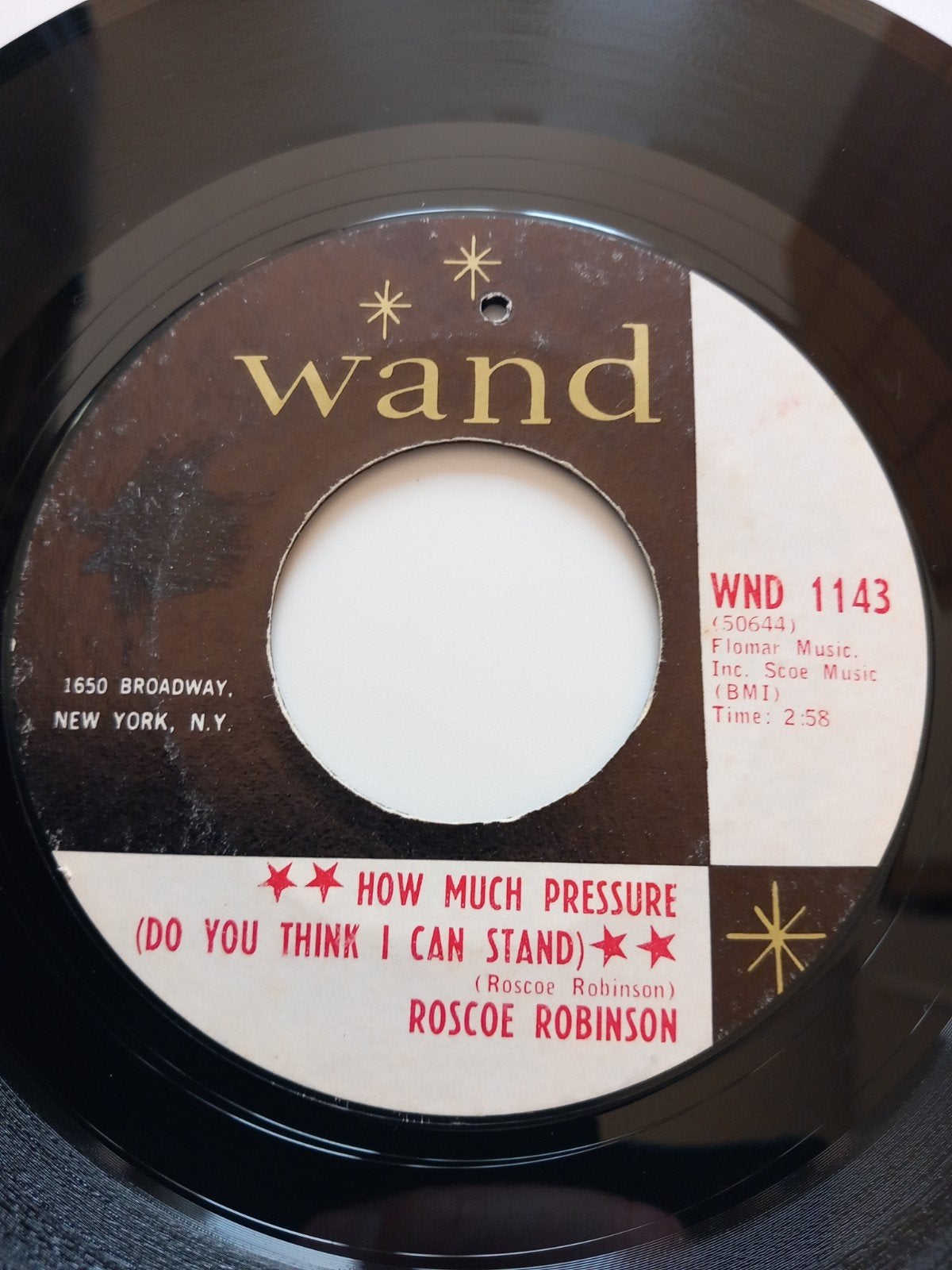 ROSCOE ROBINSON. R&B SOUL USA 45T, Enlèvement ou Envoi