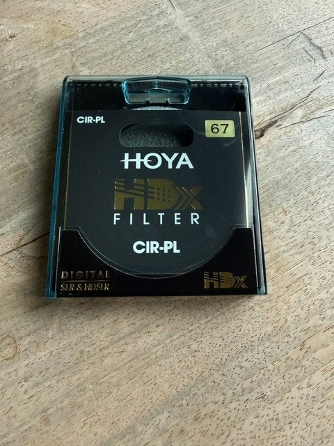 4 Hoya Filters, Audio, Tv en Foto, Ophalen, Polarisatiefilter, 60 tot 70 mm, Zo goed als nieuw