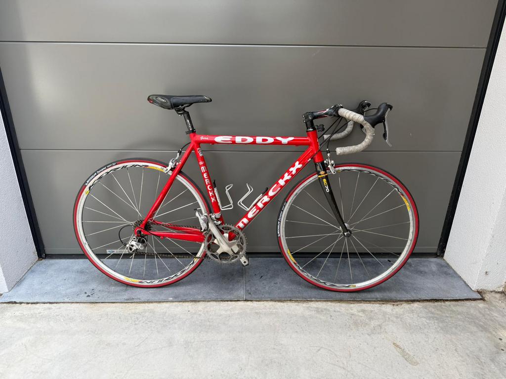 Leuke rode koersfiets Eddy Merckx, Ophalen, Gebruikt