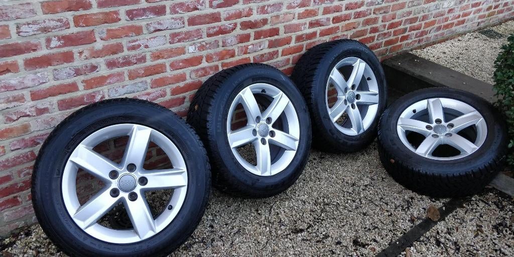 Audi 16 inch velgen, Auto-onderdelen, Banden en Velgen, Ophalen, Gebruikt, Velg(en), 16 inch
