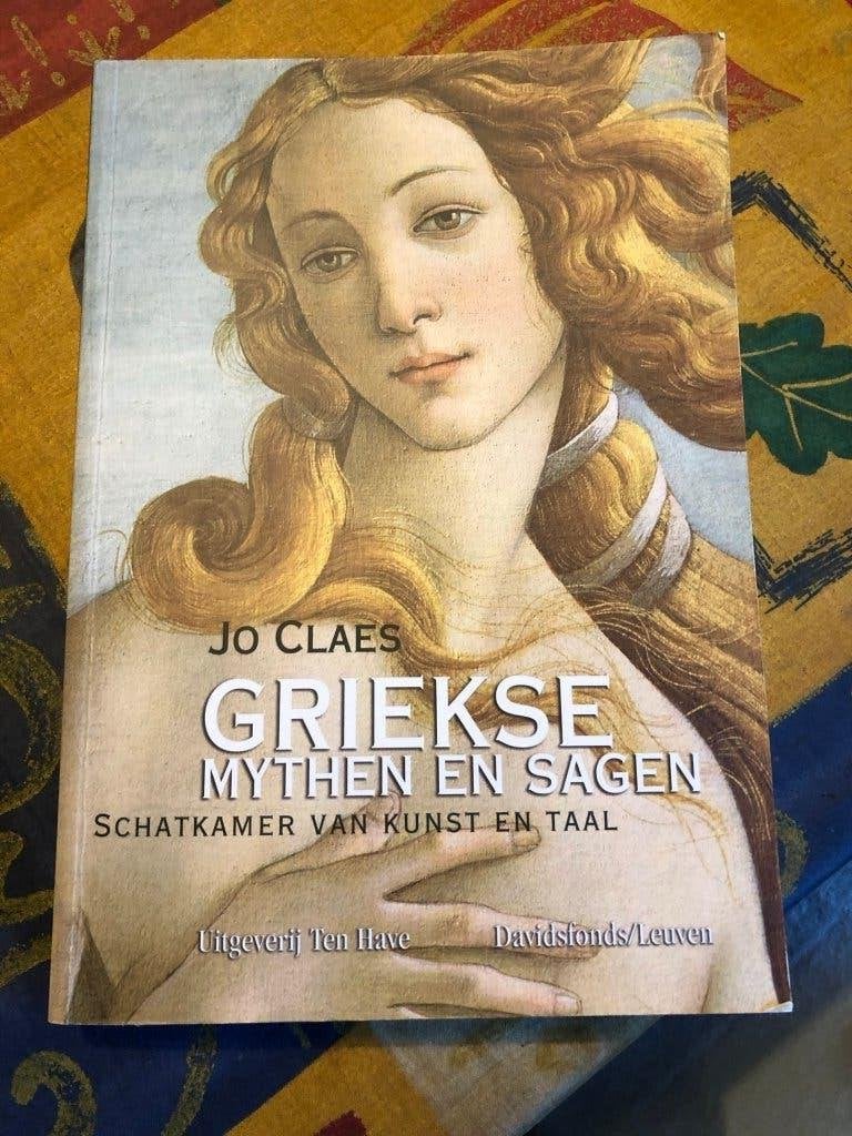 Jo Claes: Griekse Mythen En Sagen Schatkamer van kunst en ta, Ophalen of Verzenden, Zo goed als nieuw, Jo Claes