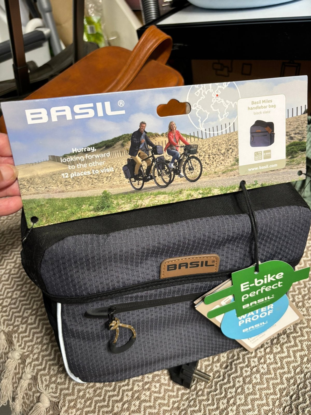 Fietstas basil, Fietsen en Brommers, Ophalen of Verzenden, Nieuw