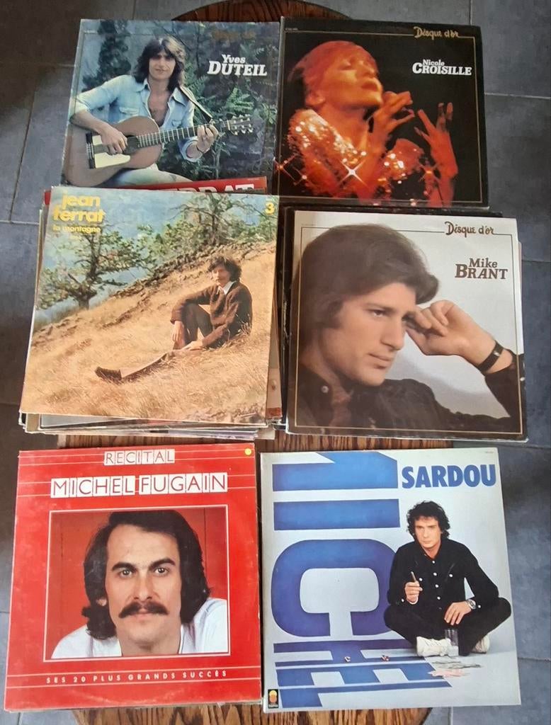 400 vinyls 33 tours à vendre en lot ou séparément, Cd's en Dvd's, Vinyl | Verzamelalbums, Gebruikt, Boxset, Colored vinyl, Complilatie