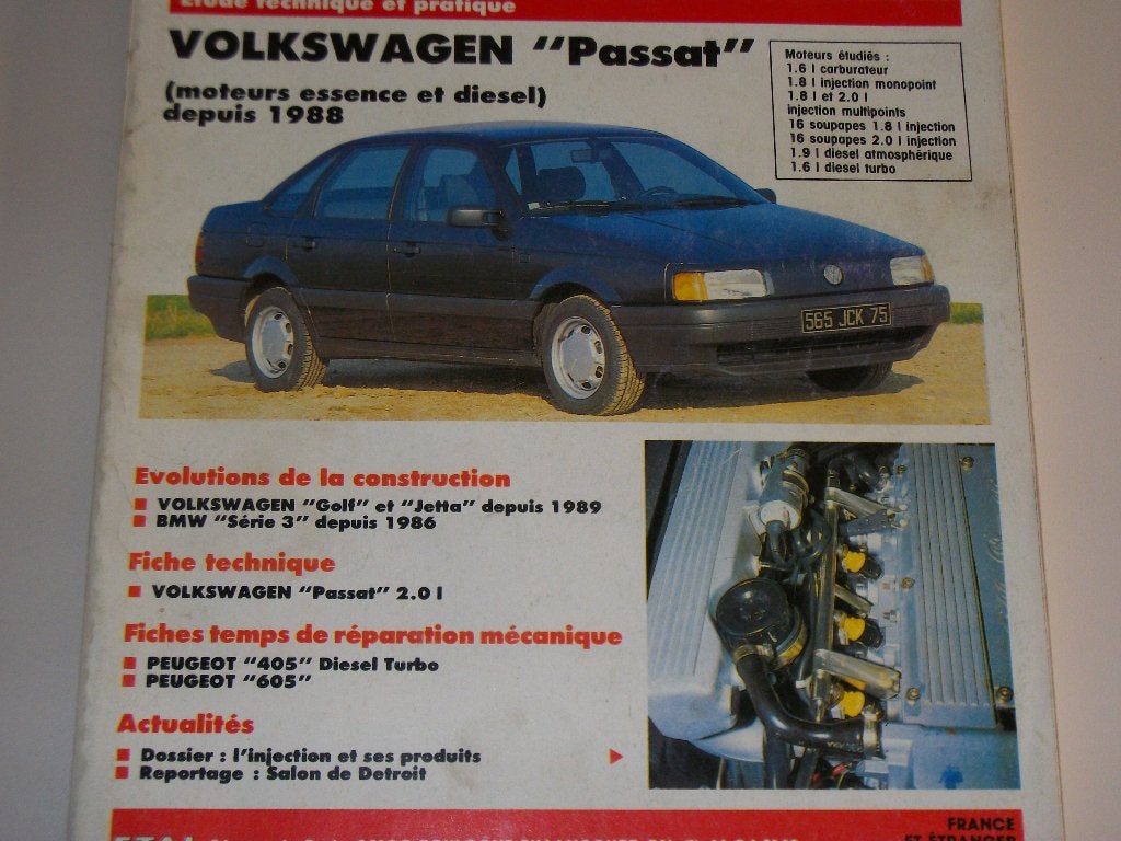 revue technique volkswagen passat 1988-1996, Enlèvement ou Envoi