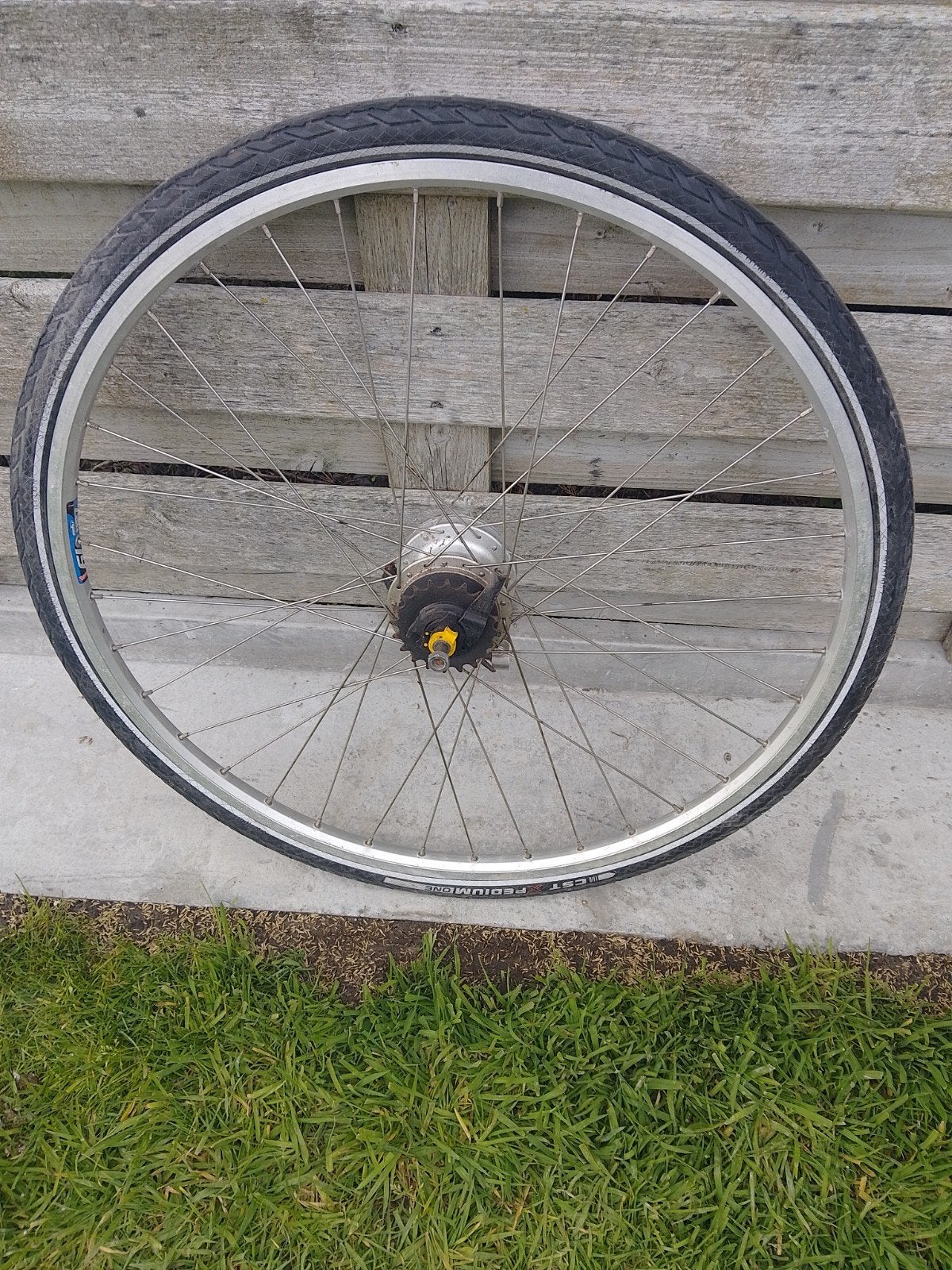 Deux roues arrière Shimano Nexus 7 vitesses, Vélos & Vélomoteurs, Vélos Pièces, Enlèvement, Utilisé, Aluminium, Stadsfiets