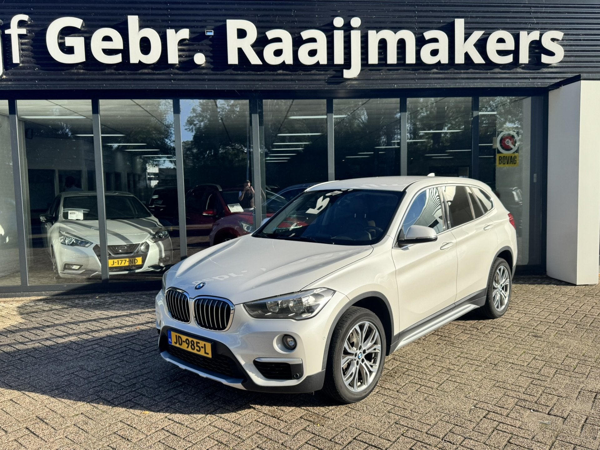 BMW X1 sDrive18d Corporate Lease xLine*Navi*Leder*ECC*, Auto's, 4 cilinders, 1445 kg, Wit, Leder