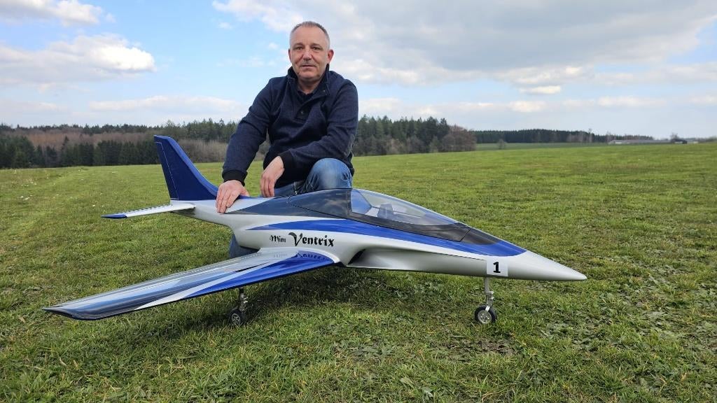 Mini Ventrix RC Jet, Hobby en Vrije tijd, Ophalen, RTF (Ready to Fly), Overige typen, Zo goed als nieuw
