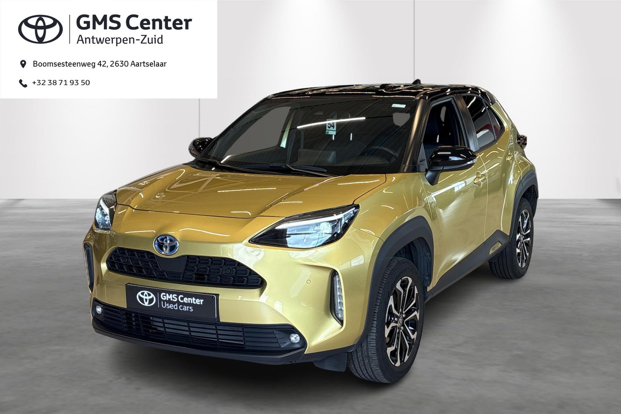 Toyota Yaris Cross 1.5 VVT-ie Hybrid Dynamic Plus CVT - incl, Auto's, Toyota, Stof, Gebruikt, 750 kg, Overige kleuren