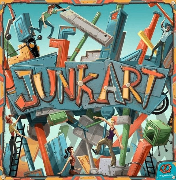Junk Art, Hobby en Vrije tijd, Gezelschapsspellen | Overige, Vijf spelers of meer, Ophalen, Zo goed als nieuw