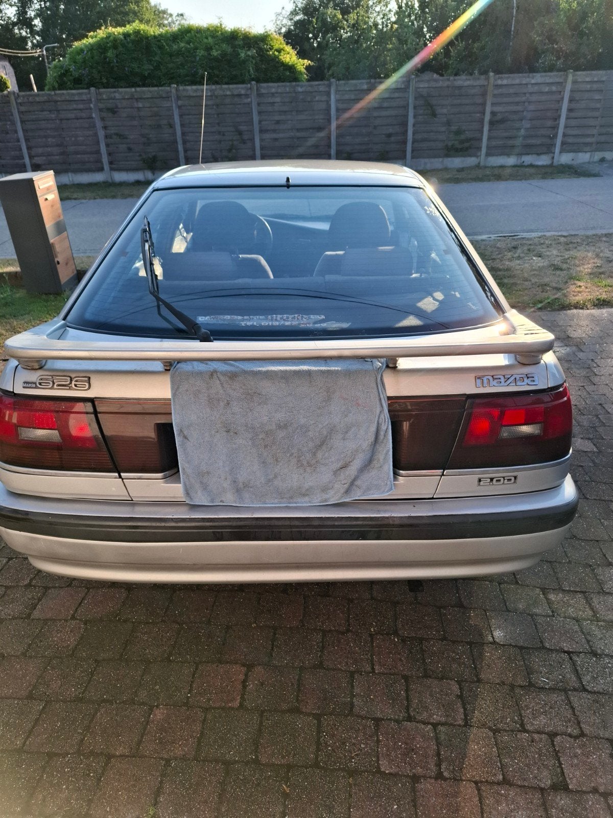 Oldtimer mazda 626 glx 2.0 D 1STE EIGENAAR 162000 KM, Auto's, Mazda, Voorwielaandrijving, https://public.car-pass.be/verify/9097-1475-3881