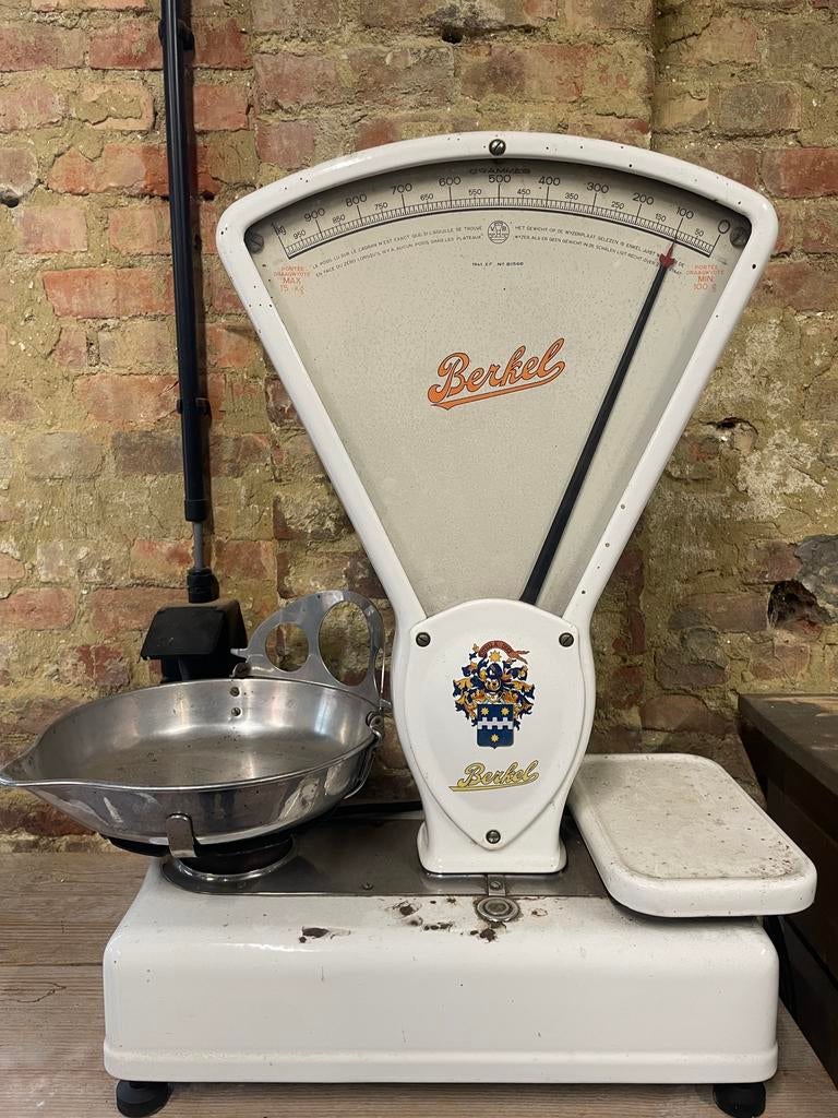 Vintage weegschaal Berkel, Enlèvement, Utilisé
