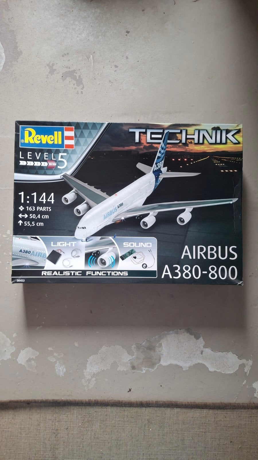 Revell Airbus A380-800 Ongeopend, Ophalen, 1:144 tot 1:200, Revell, Nieuw