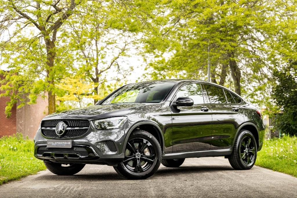 Mercedes GLC300 e Coupé * 360 * ACC * Opendak * Burmester *, Argent ou Gris, Achat, Entreprise, Entretenue par le concessionnaire