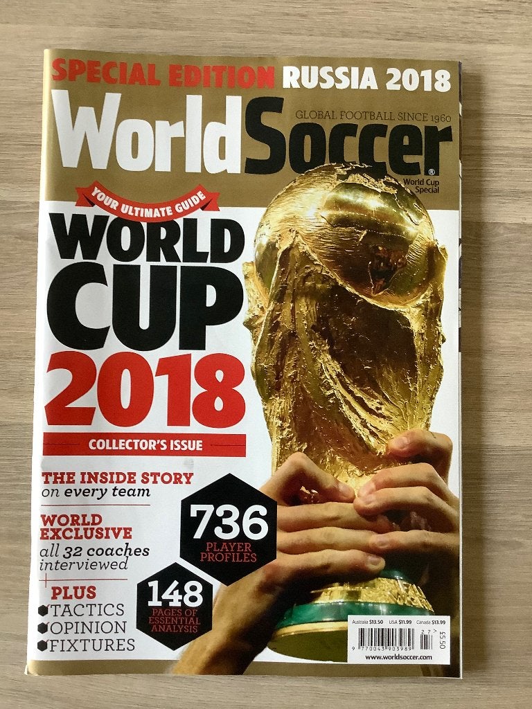 Voetbalmagazine World Soccer Special Edition WK2018, World Soccer, Nieuw, Ophalen of Verzenden, Balsport