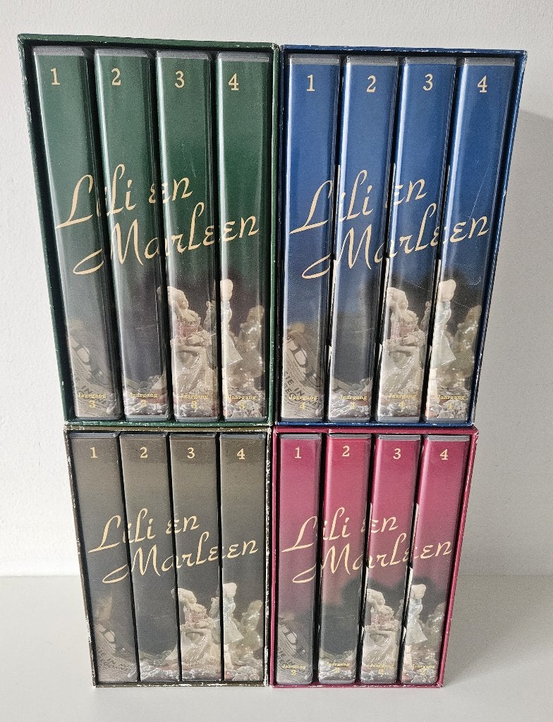 4 seizoenen Lili en Marleen (VHS) 1 tem 4, Cd's en Dvd's, Ophalen of Verzenden, VHS
