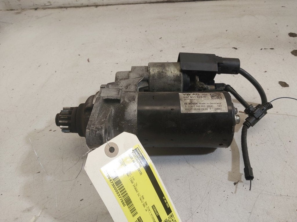 STARTMOTOR A3 Sportback (8PA) (|02Z911023R|02Z911023RX|), Robert Bosch AG, Gebruikt, Audi, Robert-Bosch-Allee 1
74232  Abstatt, DE