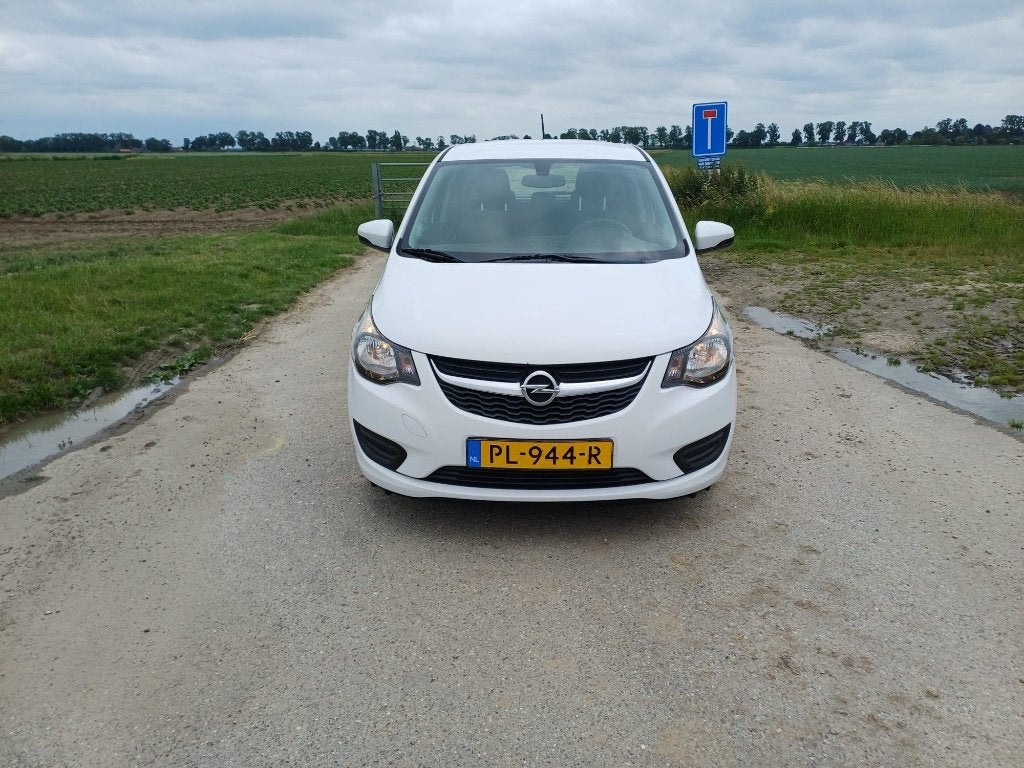 Opel Karl 1.0 ECOFLEX 55KW - APK 28-07-2027, Auto's, Opel, Voorwielaandrijving, 839 kg, Stof, Wit