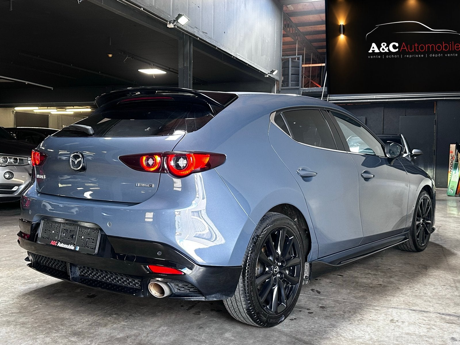 Mazda 3 2.0i 2022 82.000km, Autos, Argent ou Gris, Achat, Euro 6, Entreprise