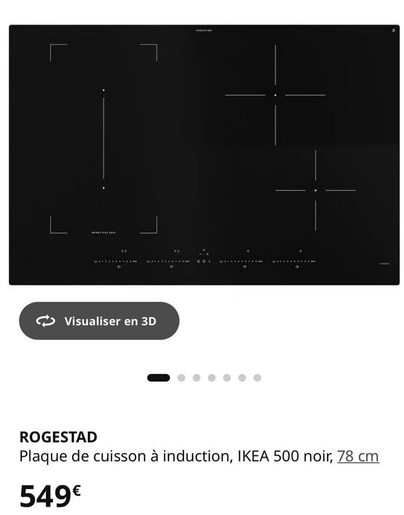 Plaque de cuisson à induction, Electroménager, Enlèvement, Induction