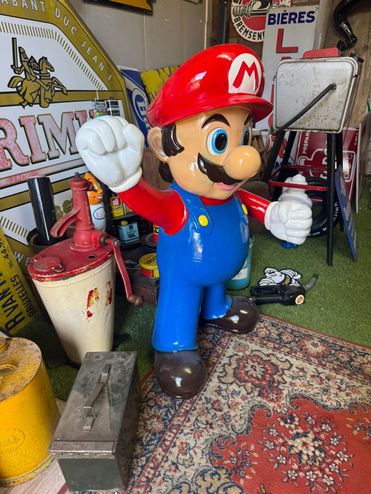 Grande image publicitaire de Mario Bross, Collections, Enlèvement, Comme neuf, Humain