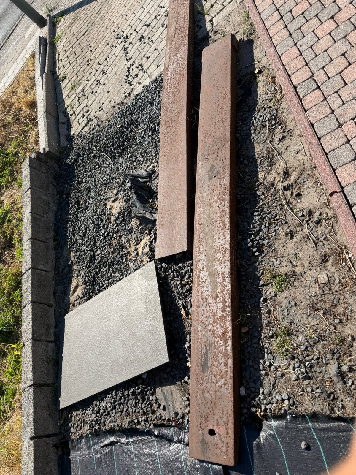 Stalen balken / I-profiel / Smeedijzer voor tuin of bouw2.67, Tuin en Terras, Ophalen, Balken