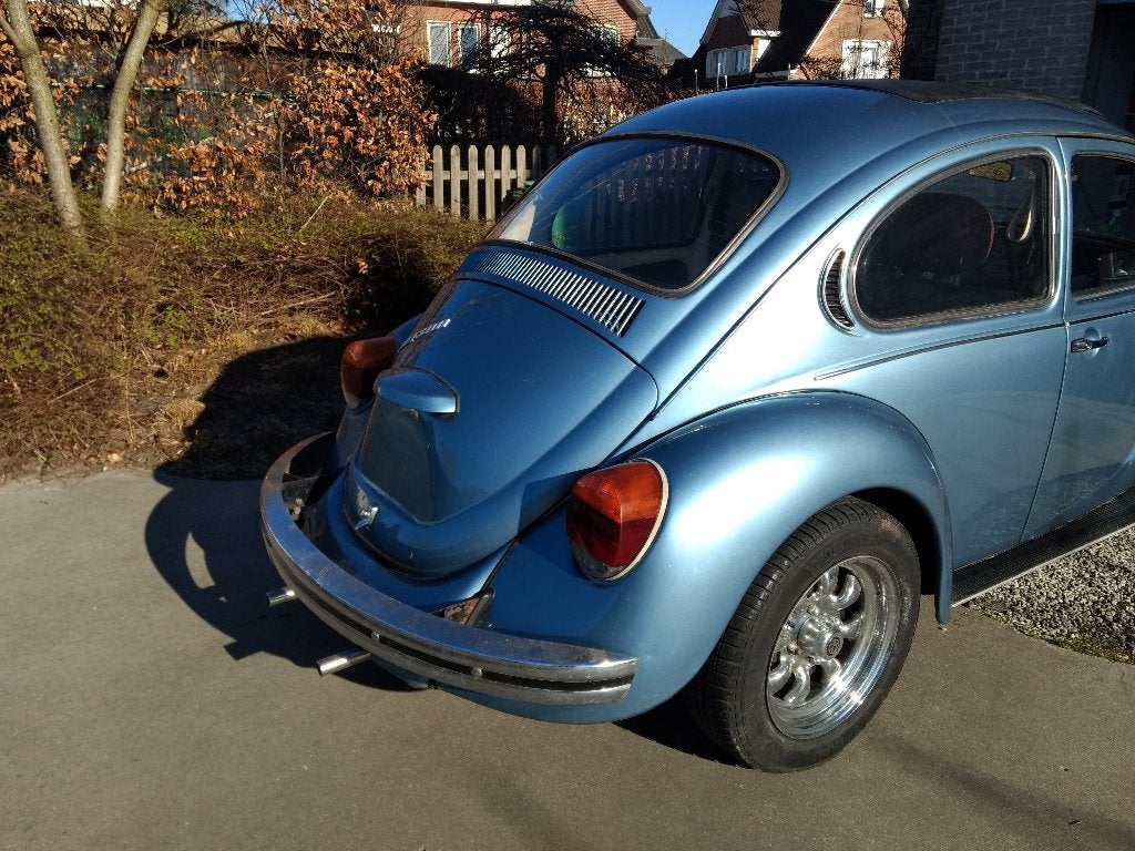 Volkswagen Kever 1200 (1975) met Britax Ragtop – project, Auto's, Volkswagen, Handgeschakeld, Particulier, 2 deurs